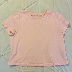 light pink t-shirt